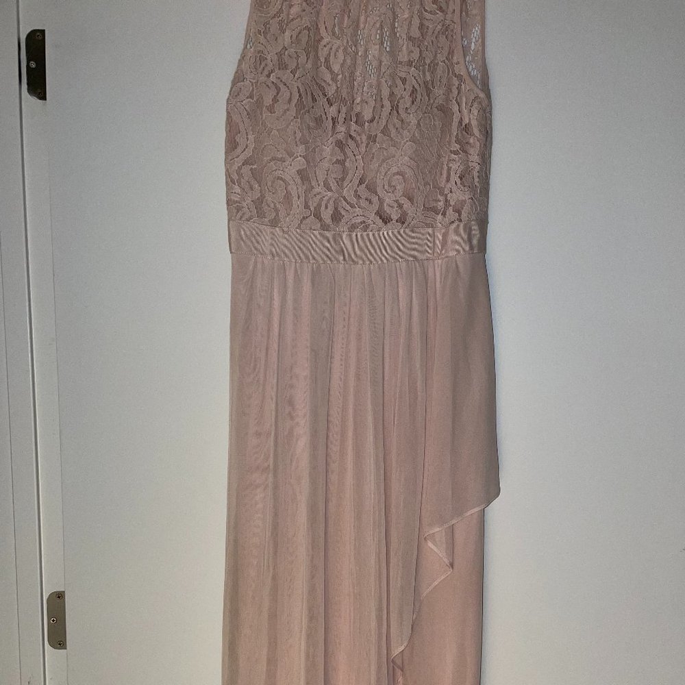 Blush Pink Bridesmaids Dress